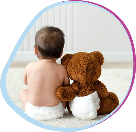 Higiene diaria con productos para bebé pañales suaves, ecológicos y prácticos para su cuidado.